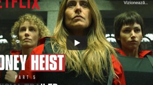 trailerul noului sezon al serialului la casa de papel lansat pe netflix