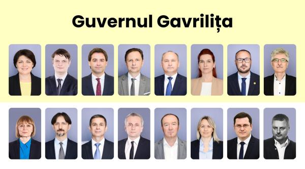 cine va conduce republica moldova a fost publicata lista ministrilor din guvernul nataliei gavrilita