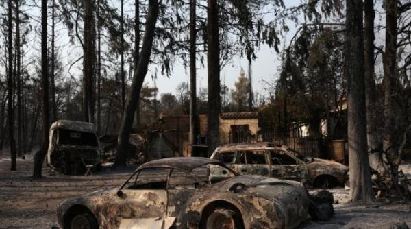 grecia devastata de incendii romania trimite pompieri