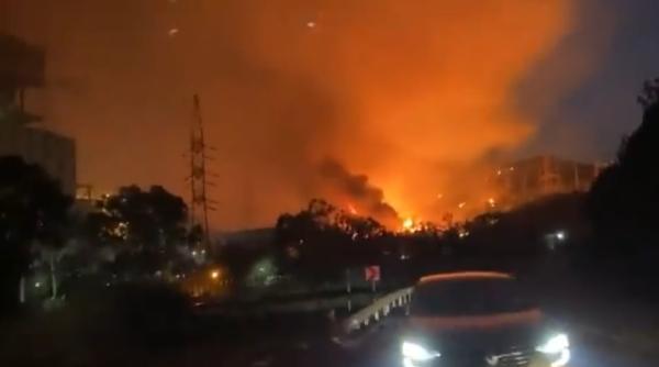 video o centrala termica din sudul turciei evacuata din cauza unui incendiu