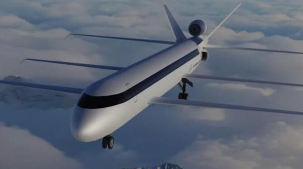 un start up american a elaborat planurile unui avion inovator cu trei perechi de aripi video