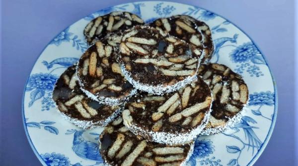 cum faci cel mai bun salam de biscuiti reteta veche