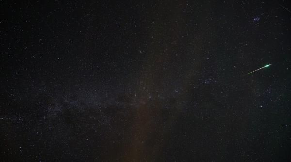 cum s au vazut perseidele pe cerul romaniei foto
