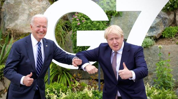 joe biden si boris johnson vor participa saptamana viitoare la un summit g7 virtsual privind afganistanul