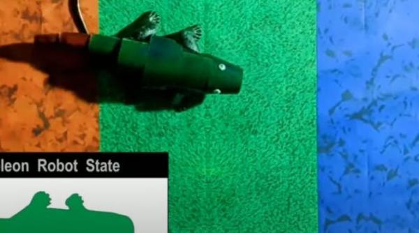 robotul cameleon noua tehnologie de camuflare a cercetatorilor coreeni