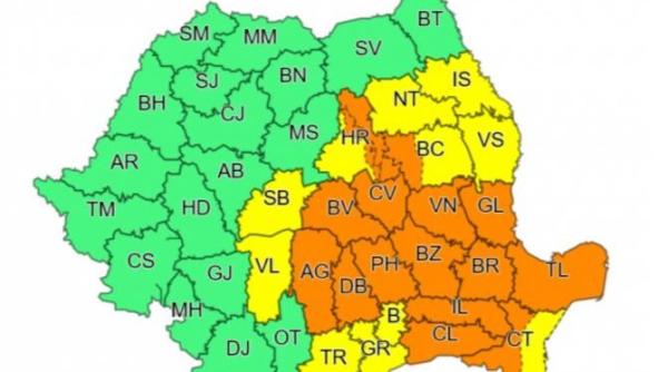 se schimba vremea cod galben si cod portocaliu de furtuni prognoza meteo pentru bucuresti