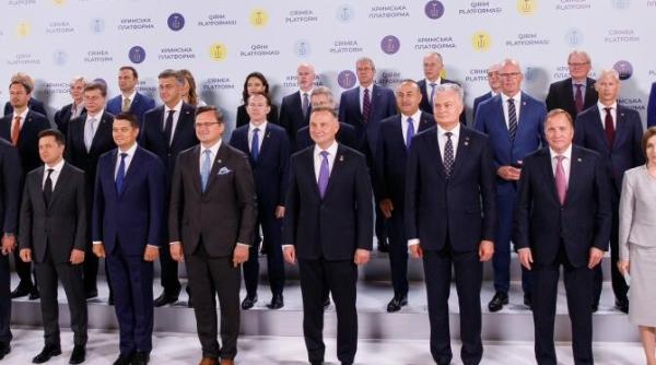 citu  interventie la kiev  romania  ferm angajata in implementarea politicii de nerecunoastere a anexarii ilegale a crimeei de catre federatia rusa