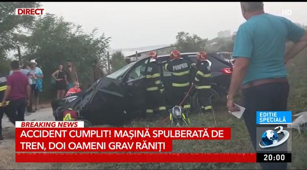 masina spulberata de tren pe litoral sunt doua victime