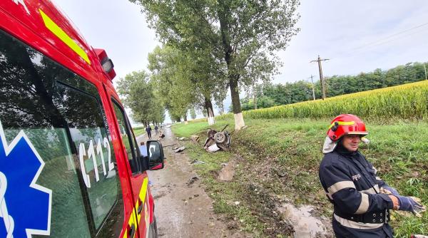 vremea rea face primele victime val de accidente grave masina rupta in doua la iasi cinci raniti pe a1 si sofer inconstient pe dn 73