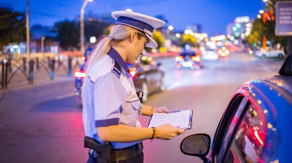 sofer prins circuland cu 136 km h pe o strada din bucuresti