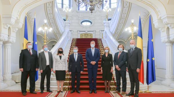 klaus iohannis intrevedere cu presedintele parlamentului republicii moldova igor grosu la cotroceni