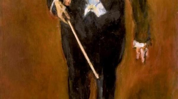 o imagine iconica enescu de corneliu baba expusa in galeria nationala