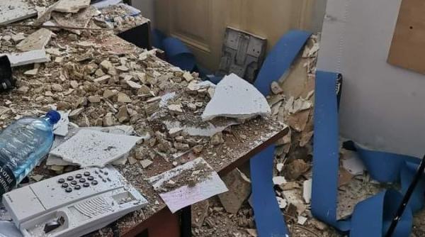 tavanul sectiei 3 de politie bucuresti s a prabusit sediul va fi mutat