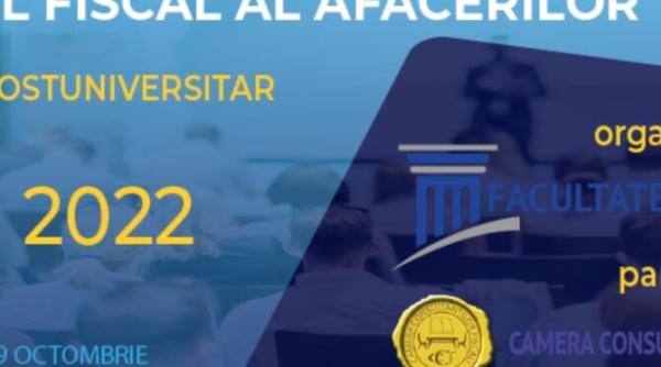 facultatea de drept a ase a reinceput inscrierile pentru programul postuniversitar de drept fiscal