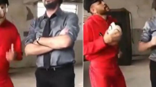 neymar clip viral cu el profesor din casa de papel video