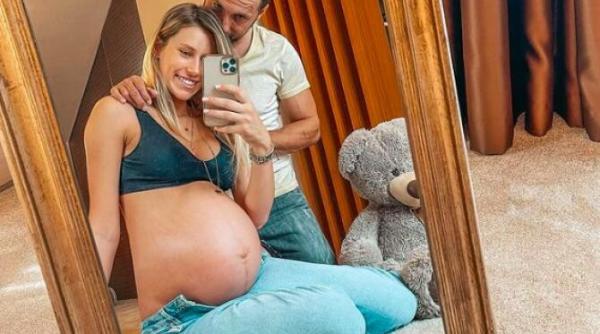 gabriela sotia lui dani otil a nascut prima imagine cu bebelusul