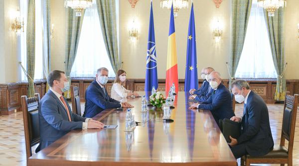 klaus iohannis dupa primirea unei delegatii a companiei enel