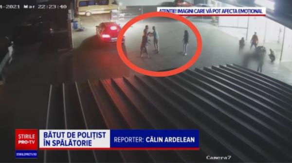 tanar batut de un politist intr o spalatorie auto motivul principal este invidia