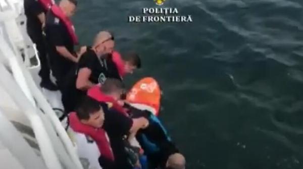 garda de coasta a intervenit pentru a salva 7 surferi luati de curent in zona olimp video