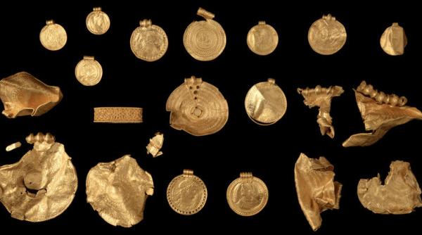 comoara veche de circa 1 500 de ani descoperita in danemarca