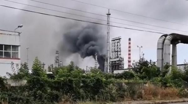 incendiu la rafinaria lukoil din ploiesti video