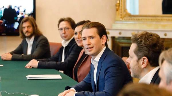 sebastian kurz cancelarul austriei apara ungaria si polonia in dezbaterea privitoare la statul de drept