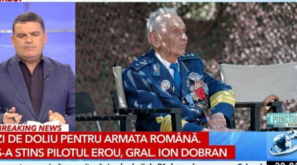 generalul de aviatie ion dobran a murit radu tudor este si va ramane o legenda a romaniei