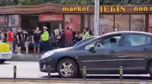 accident in dolj un sofer a intrat cu bmw ul intr un magazin foto video