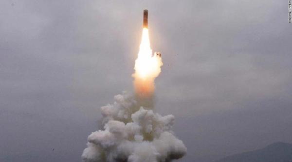 coreea de nord a lansat un proiectil neidentificat