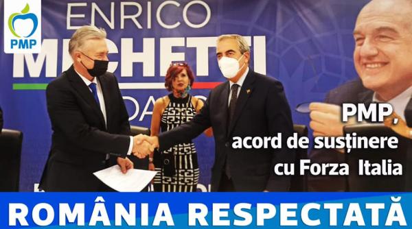 pmp acord de colaborare cu forza italia