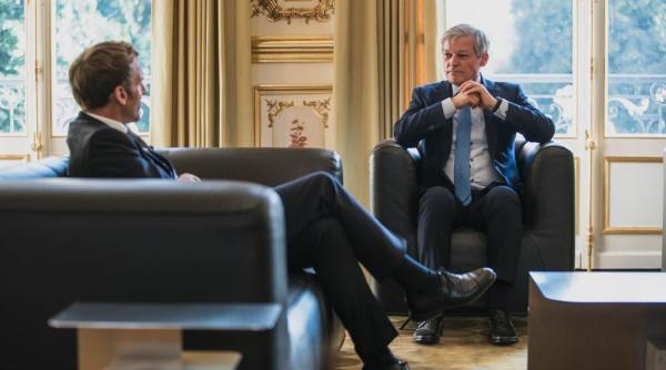 ciolos nu am fost ales de presedintele macron