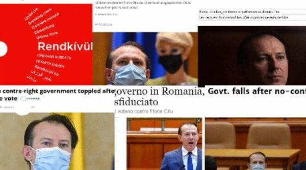 caderea lui citu pe primele pagini din toata lumea presa germana si italiana despre dezastrul si criza din romania a fost sfidator va afecta pnrr