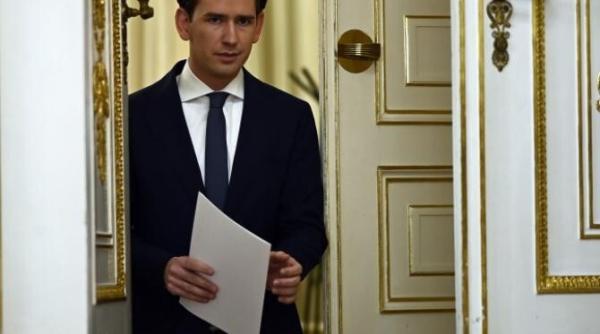sebastian kurz cancelarul austriei a demisionat