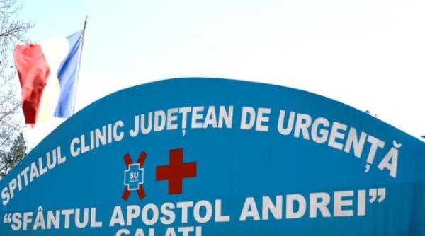 un barbat a cazut de la etajul opt al spitalului judetean din galati