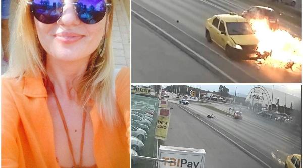 psiholoaga care a lovit un politist pe motocicleta cu masina inchisoare cu executare