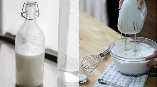 ce se intampla daca pui albusuri batute in laptele clocotit rezultatul obtinut este senzational