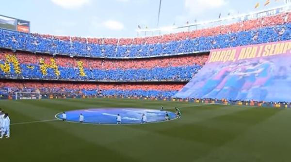 barcelona real madrid rezultat final in el clasico coregrafie impresionanta video