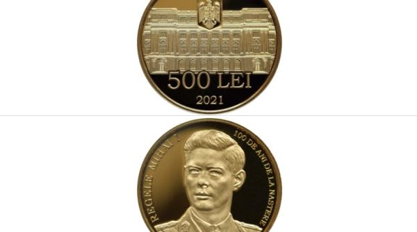 bnr moneda de aur dedicata regelui mihai i