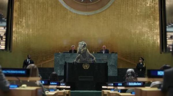 onu dinozaurul frankie a tinut un discurs despre disparitie video