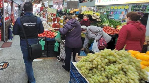 razie a politiei in pietele din bucuresti cate amenzi au fost date