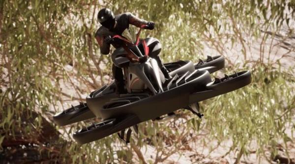 un start up din japonia lanseaza o motocicleta zburatoare