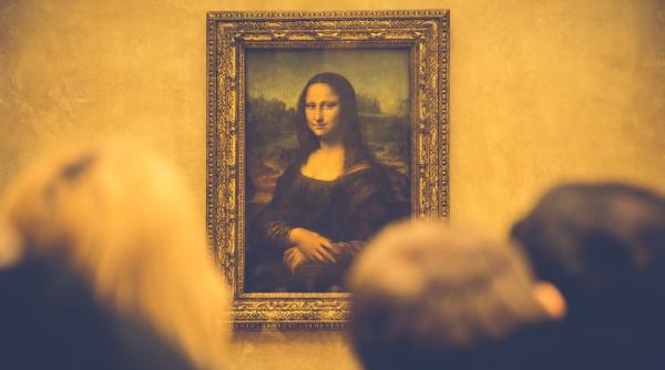 o copie de o calitate exceptionala a tabloului mona lisa scoasa la licitatie la paris