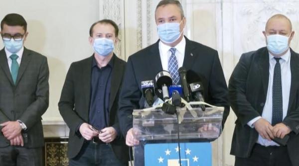 premierul desemnat nicolae ciuca declaratii la depunerea listei de ministri negociaza cu psd impotriva pnl
