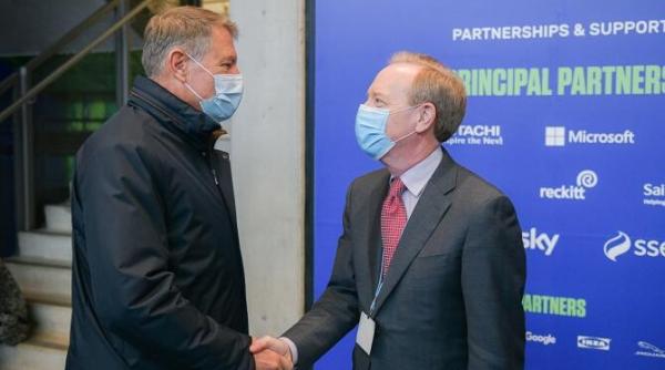 cop 26 klaus iohannis s a intalnit si cu presedintele microsoft brad smith