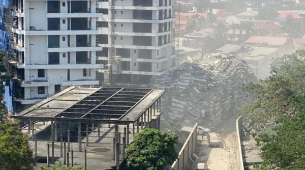 o cladire s a prabusit in nigeria