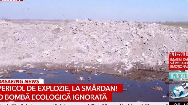 tone de animalele moarte ingropate pe un camp din smardan exista pericolul de explozie
