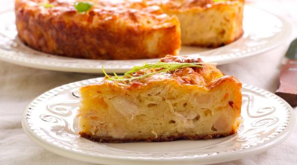 quiche fara aluat cu pui si legume reteta nutritionistului cori gramescu