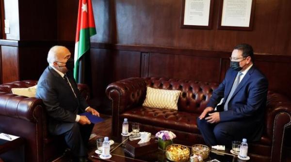 ambasadorul george cristian maior  intrevedere cu printul iordaniei