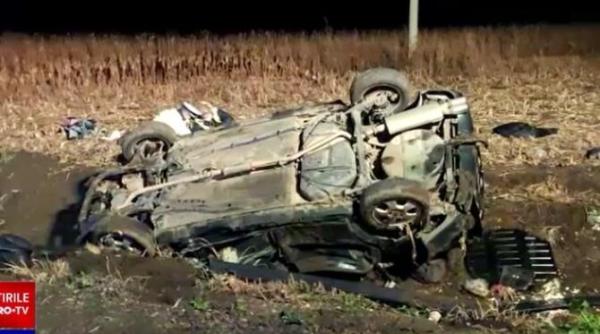 masina plina cu migranti accident mortal soferul fara permis de conducere arestat preventiv