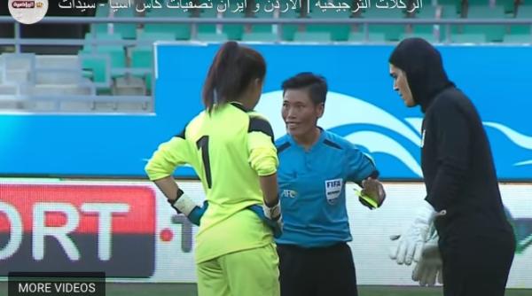 acuzatii in fotbalul feminin iordania acuza iranul ca ar fi folosit un barbat in poarta nationalei video